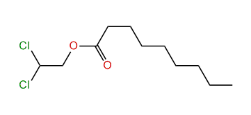 2,2-Dichloroethyl nonanoate